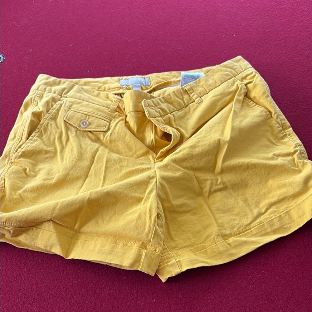 Banana Republic Yellow Women's Shorts